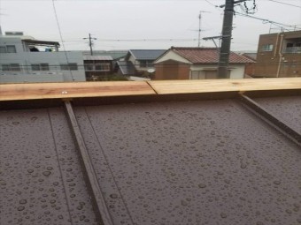 屋根施工