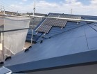 太陽光のある屋根のカバー工事