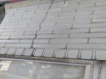 ビルの屋根瓦の葺き替え施工後