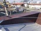 ビルの屋根瓦の葺き替え施工後