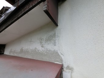 庇雨漏り