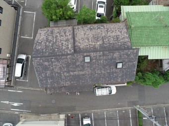 ドローンにて上空撮影