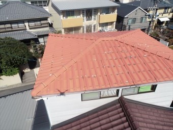 ドローンでの屋根点検
