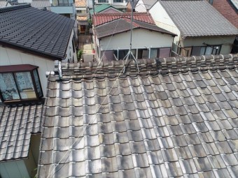 棟瓦、鬼瓦の状況