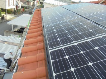 太陽光パネルの設置状況
