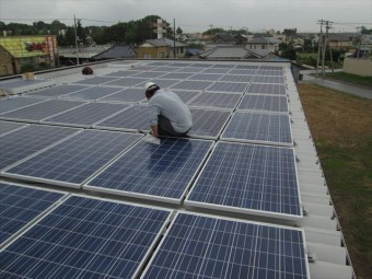 太陽光パネル設置工事