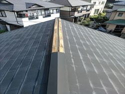 滑る屋根、飛ばされた板金