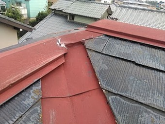 台風で飛んだトップライト