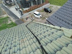 洋瓦葺き替え施工前