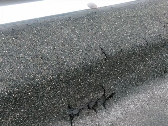立ち上がり部分の劣化
