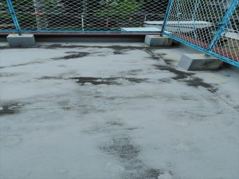 陸屋根の全景