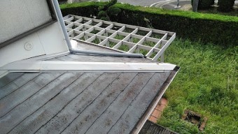 化粧スレート台風被害