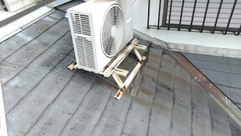 化粧スレート台風被害