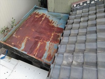 築40年瓦屋根
