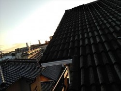 屋根外壁塗装、棟板金補修施工前