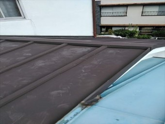 かわら棒(トタン)のカバー工事