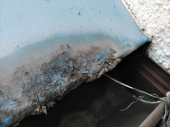 トタンのカバー工事