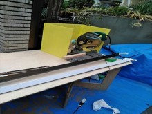 軒天張替えとドア交換