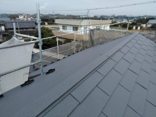 ガルテクト屋根完工