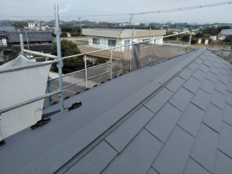 ガルテクト屋根完工