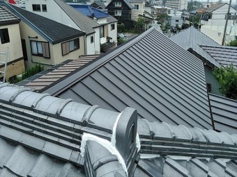 瓦葺き替え施工事例