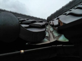瓦屋根の点検写真