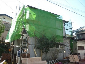 トタン屋根工事