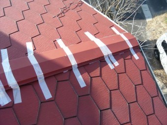 板金のめくれ補修