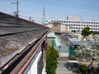 雨樋の劣化