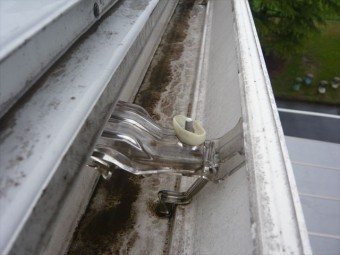 軒先と雨樋