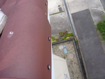 ケラバのビス止め