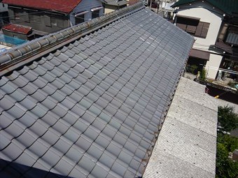 大屋根の全景
