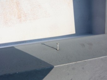 棟板金の釘浮き