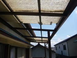 台風直後の状態