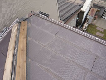 棟板金の剥がれ