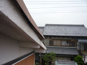 ケラバ部分の劣化