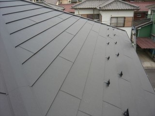 屋根葺き替え後