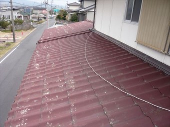 下屋根の劣化状況