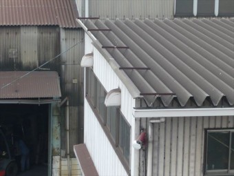 ケラバ部分の腐食