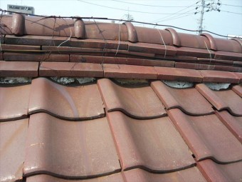 漆喰の傷み・落下