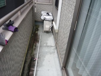 2Fのベランダ