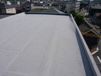 陸屋根の全景
