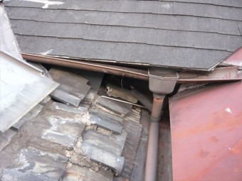 3種類の屋根が混合