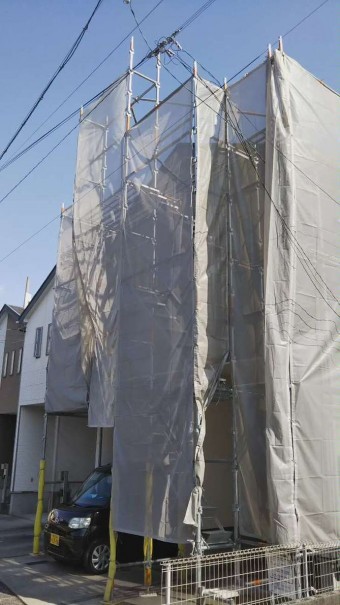足場工事