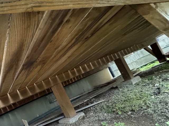 日進市で実施するウッドデッキ修繕工事、ウッドデッキが腐る原因とその対策について