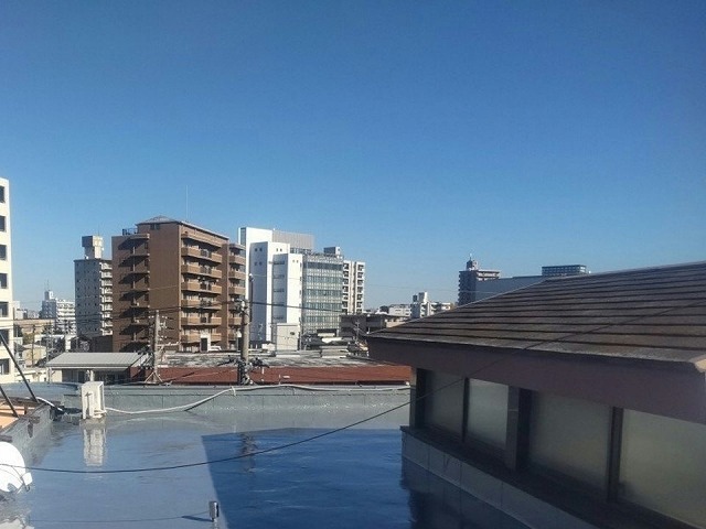 名古屋市天白区で雨漏りしていた建物の屋上防水メンテナンス完成後の仕上がり状況