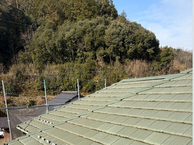 名古屋市南区の住宅で屋根改修工事が完成、耐久性と美観を高めた仕上がり