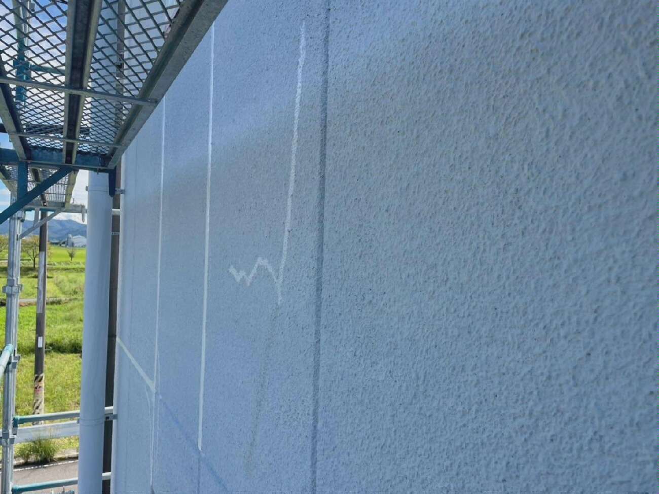 Vカットシーリング工法による補修