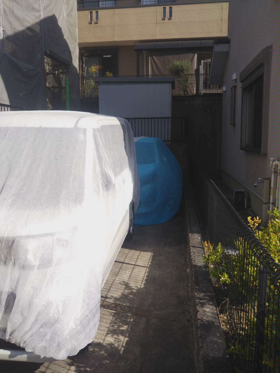 洗浄水の飛散防止