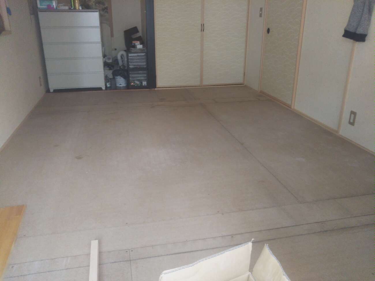 畳の取り外し